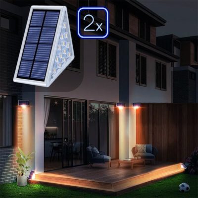 Αδιάβροχη ηλιακή λάμπα (2τμχ) | LUMOSTEP