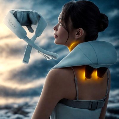 Θερμαινόμενο μασάζ λαιμού | RELAXORI