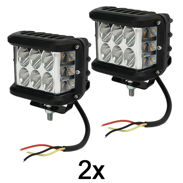 2x LED φώτα απόλυτης ασφάλειας οχημάτων | BOLTLIGHT