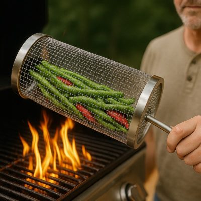 Κυλινδρικό καλάθι ψησίματος | ROLOGRILL